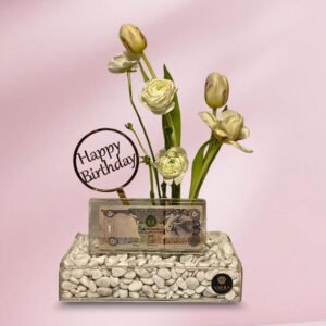 tulip & ranunculus birthday gift