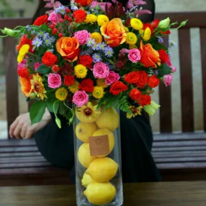 sunshine & petals bouquet