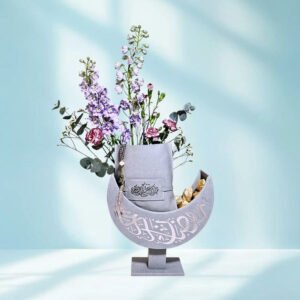 eid mubarak acrylic gift box with assorted belgian chocolates (copy)