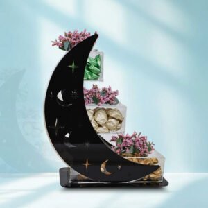 eid mubarak acrylic gift box with assorted belgian chocolates (copy)