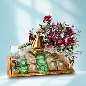 eid mubarak acrylic gift box with assorted belgian chocolates (copy)